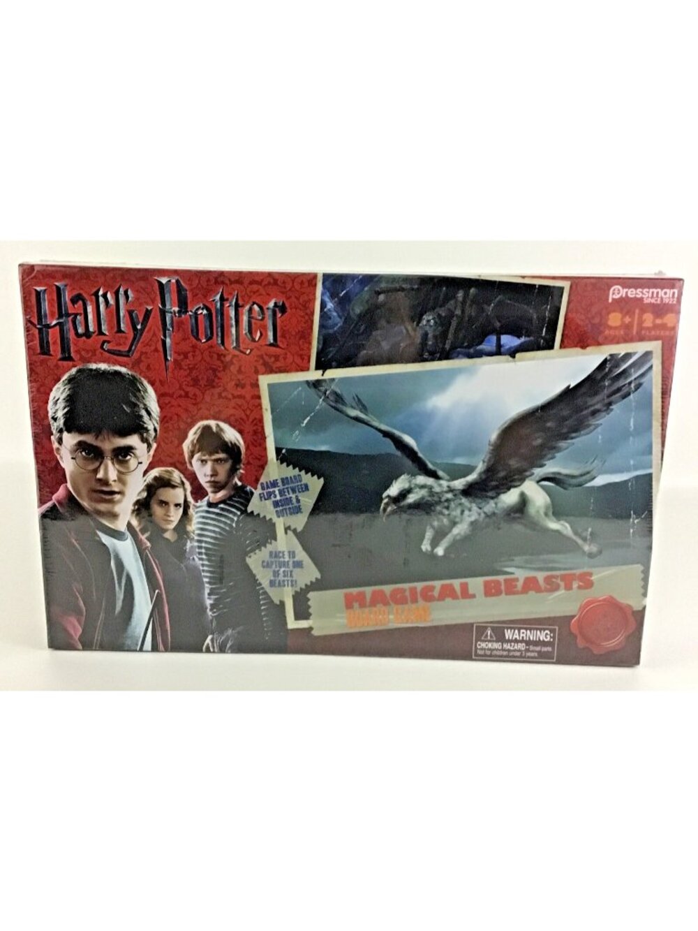 Harry Potter Magical Beasts Board Game Pressman Wizard Magic Warner Bros New